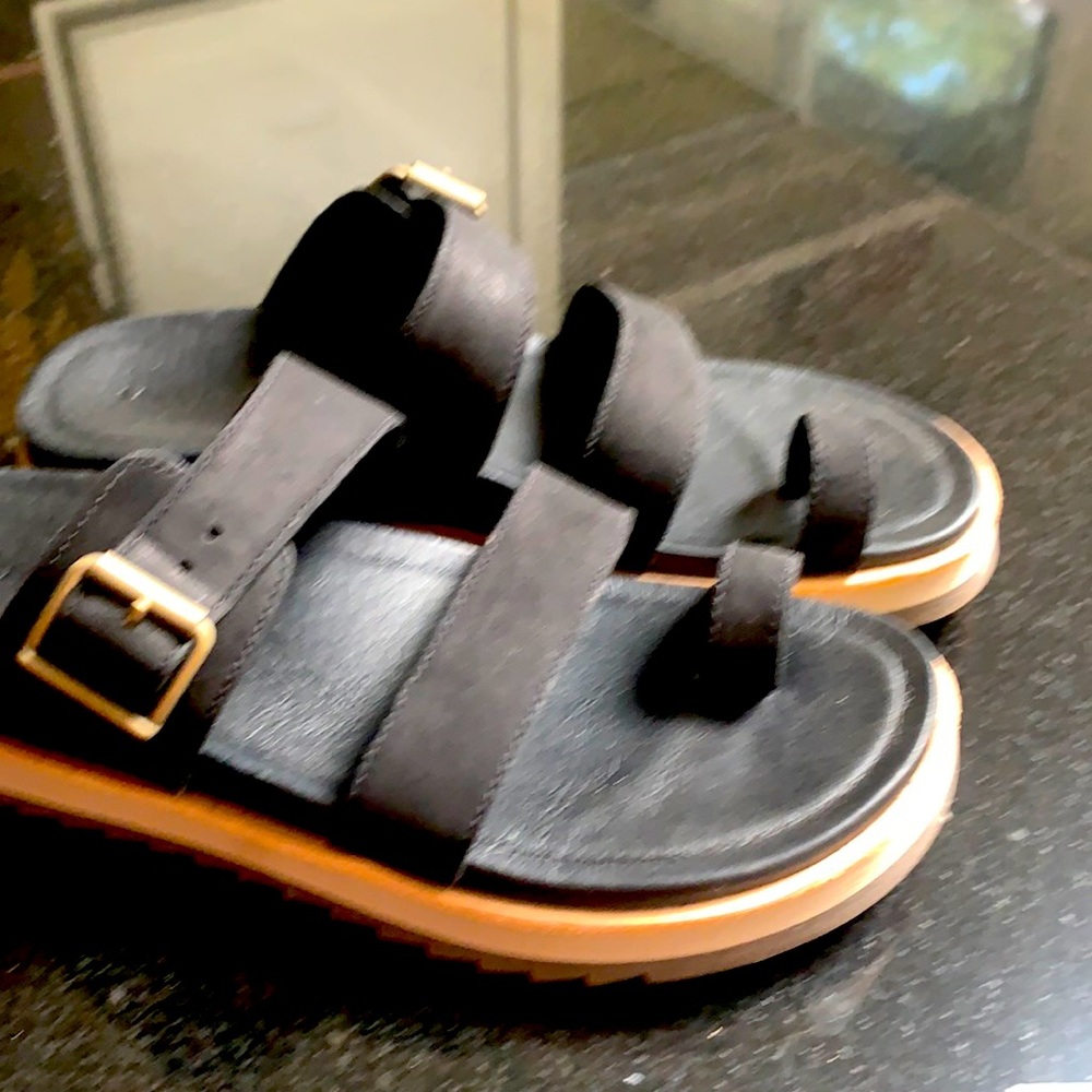 Merrell slide sandals barely worn.